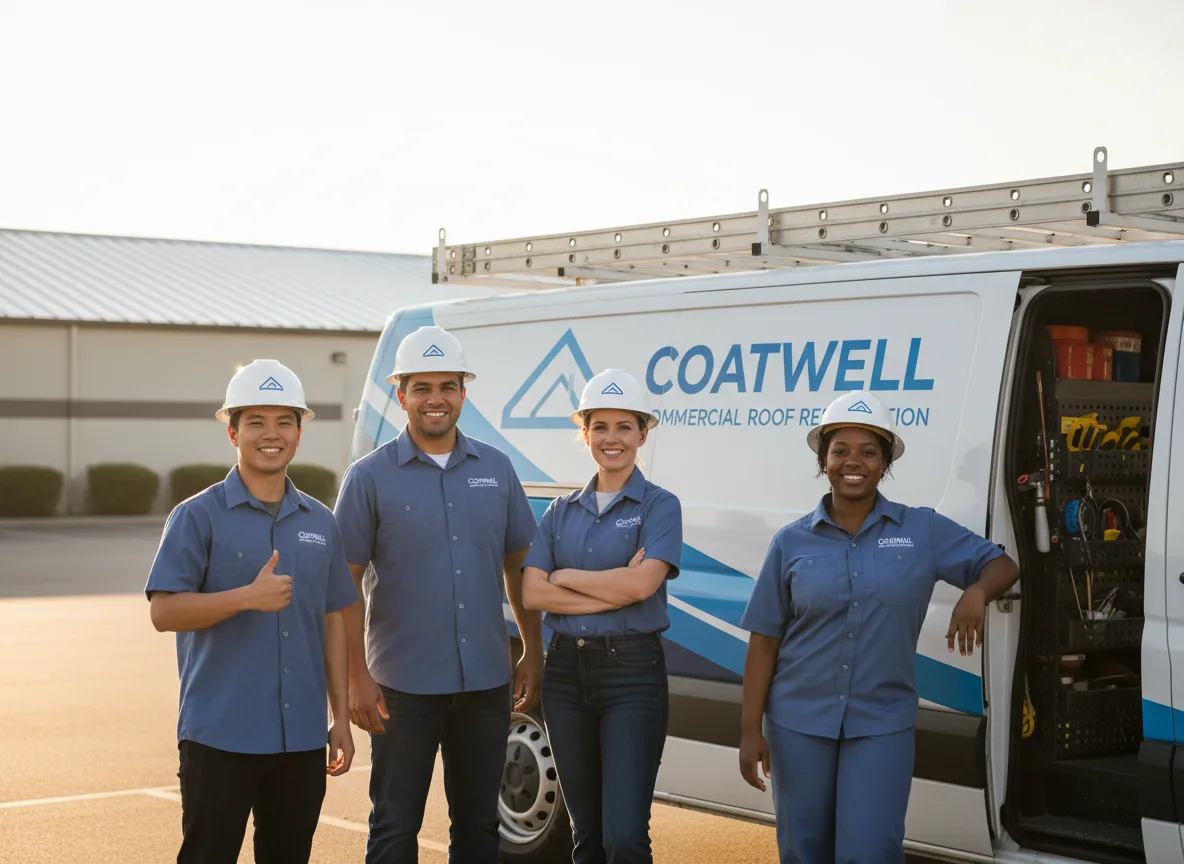 Commercial roof coating company in Davidsville, PA